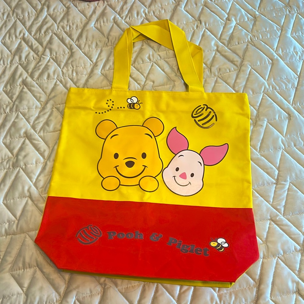 Winnie the Pooh and Piglet tote